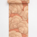 Dutch Wallcoverings Vliesbehang Renaissance Blossom Coral/gold RE521016
