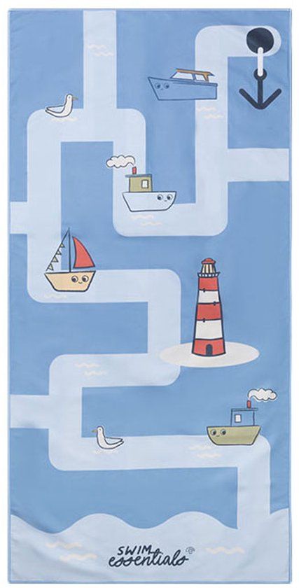 Swim Essentials Strandlaken Seas the Day - 135x65cm
