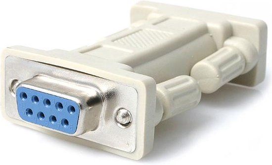 StarTech.com DB9 RS232 Seriële Nulmodem Adapter F/F - White