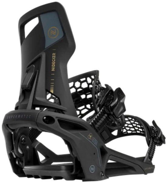 Nidecker OG Supermatic 25/28 Snowboardbindingen Zwart M