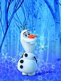 Komar Disney Muurschildering Frozen Olaf Crystal