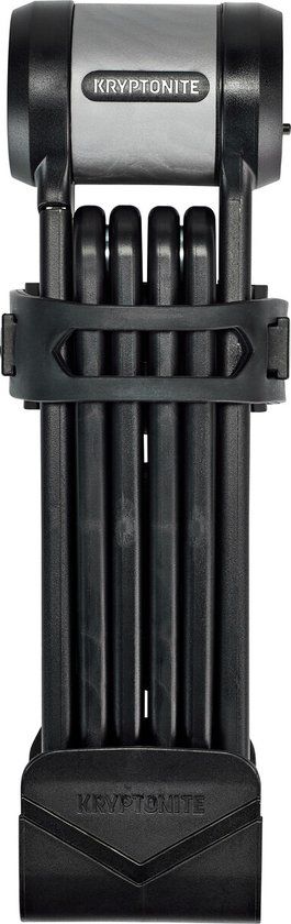 Kryptonite Kryptolok Vouwslot - 85 cm - Zwart
