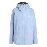 adidas Terrex Multi 2.5 Layer CLIMAPROOF Rain Jacket, glow blue, XL