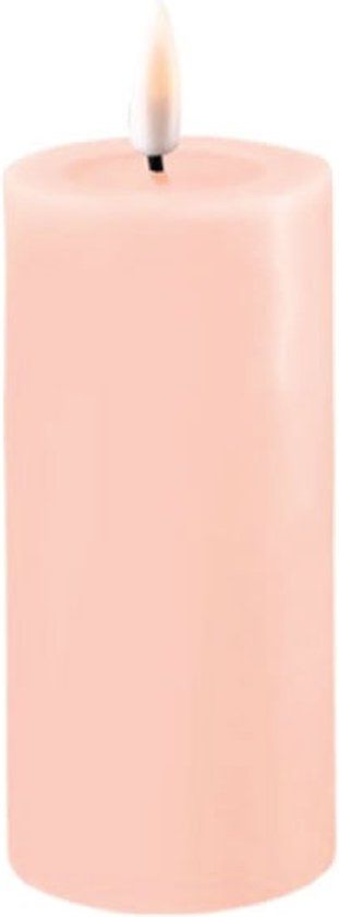 Deluxe Homeart LED Kaars Licht - Roze - 5.0 x 10.0 cm - Met Dimfunctie