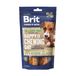 Brit Premium collageen rollen voor honden, pindakaas 2 stuks