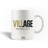 Resident Evil Village Keramische mok maniacase, Zwart Geel