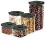 BerlingerHaus Set de 10 boîtes de conservation alimentaire Collection Vert Mat