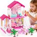 Merkloos Poppenhuis Poppenhuis met Meubels voor Kinderen van 3-8 Jaar
