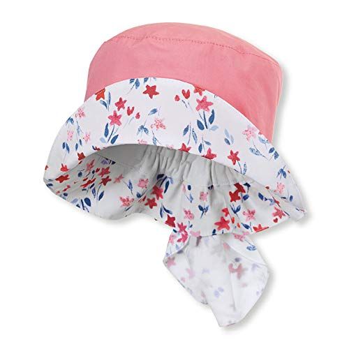 Sterntaler Baby Girls Hat with Neck Protection Sun Hat