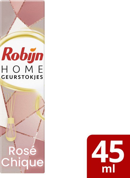 Robijn Home Geurstokje Rosé Chique - 45 ml