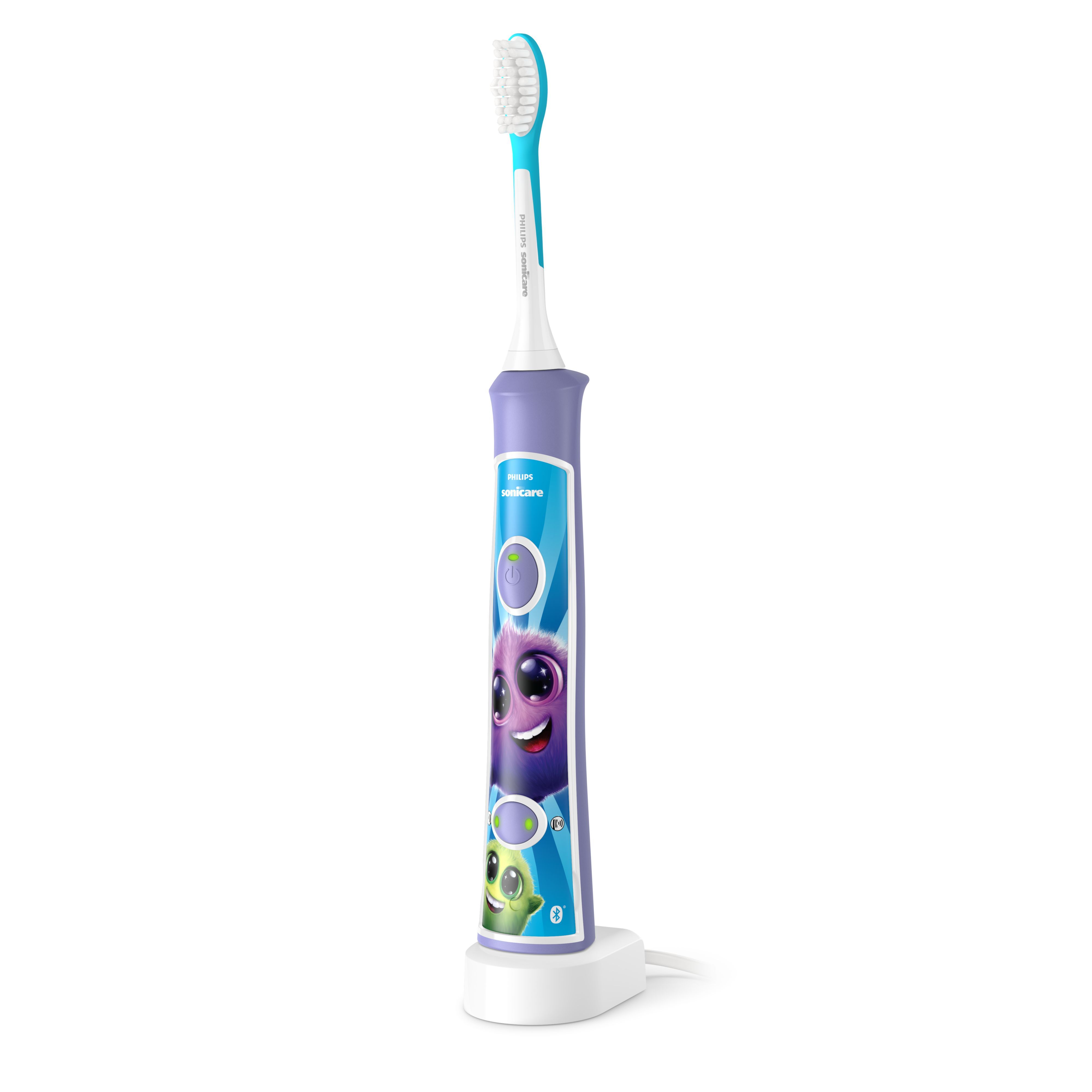 Philips Sonicare For Kids HX6322/12 - Elektrische tandenborstel voor kinderen - Paars/Wit - Met App