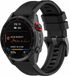 By Qubix - Siliconen sportbandje - 22mm Quickfit - Zwart - Geschikt voor Garmin Approach S60 & S62 / Instinct / Instinct 2 (Solar)