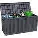 Orion91 - Bac de stockage extérieur 270 litres résine 117x45,5x57cm 7house