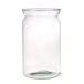 Merkloos / Sans marque Bloemenvaas Magica - helder transparant glas - 12 x 21 cm - vaas