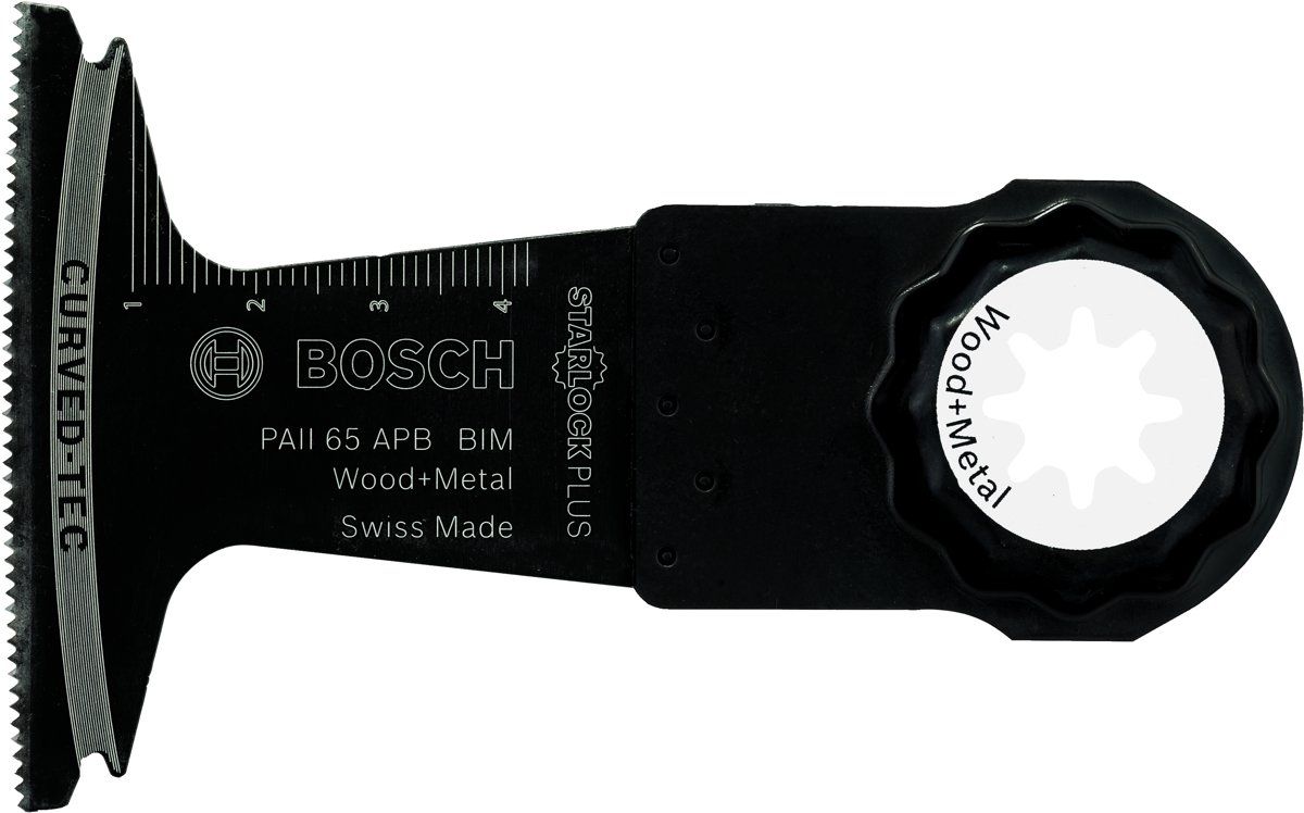 Bosch PAII 65 APB BIM invalzaagblad - 65 x 50 mm - Voor hout en metaal