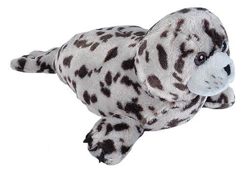 Wild Republic Harbor Seal - Knuffel - Grijs/Zwart