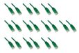 LINK LK6U005VS10 – netwerkkabel categorie 6, niet afgeschermd, UTP, halogeenvrij, 0,5 m, 10 stuks