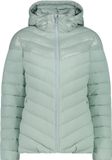 CMP Sorona Aura dames gewatteerde jas met capuchon en rits - Jade - S