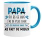 Cadeau Jungle Mug Mok voor papa | Je bent wat ik duurder heb en ik ben wat je het beste hebt gedaan | Toekomstige papa cadeau - Kerstmis - Vaderdag - Verjaardag