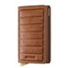 Secrid Slimwallet Emboss Lines+ kaarthouder, cognac