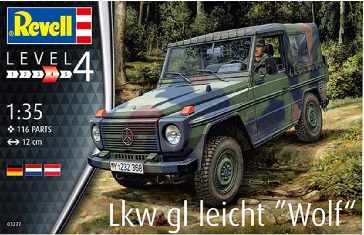 Revell 03277 Lkw gl leicht "Wolf" 1:35