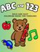 ABC et 123 : Livre de coloriage audacieux et facile pour tout-petits