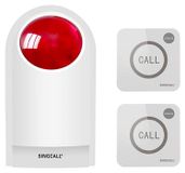 Alarme d'urgence - Sirène télécommandée - Bouton SOS - Étanche - 120 dB