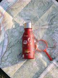 Qwetch Thermosfles Kids Yosemite Granaatrood