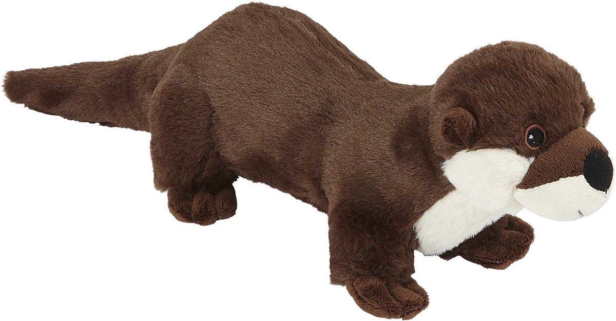 Ravensden Pluche knuffel dieren Rivier Otter 23 cm - Eco Soft-serie