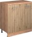 Vicco Uitbreidingskast Rion, Artisanaal eiken/Goudkleurig Eiken, 80 x 46 cm