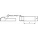 TOOLCRAFT Staal C45K Kopspie (Ø x l) 12 mm x 63 mm 10 stuk(s)