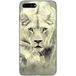 1001 coques Lioness Siliconen hoesje compatibel met Apple iPhone 7 Plus