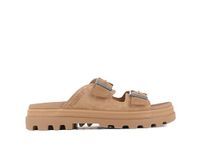 Palladium Damessandalen Dunelite Riviera Sde Bruin Leer/Nubuck Maat 41