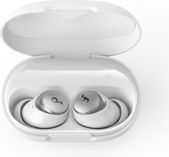 Soundcore Space A40 Draadloze Oordopjes Ruisonderdrukking Wit