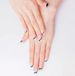 NOVA NOOVES GEL NAIL SHEETS flowing stream premium glam #Art Design 20 units