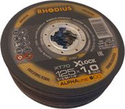 RHODIUS Slijpschijven - Voor metaal - 25 stuks - 125 x 1,0 x 22,23