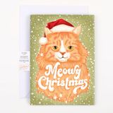 Joker Greeting Eindeloze Meowy Christmas With Glitter - Loops een miauwig kerstlied meer dan 3 uur!