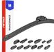 AMiO Multiconnect Flat Wiper Ruitenwisser 26 inch 650mm - Universele Ruitenwisser met 12 Adapters