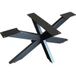 Bc-elec Pied De Table Spider 407003b En Acier Noir