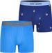 Happy Shorts Boxer Jersey Mannen Effen Popcorn 95% Katoen, 5% Spandex XXL