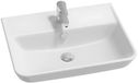 Struktura 60 cm wastafel, ongemeubileerd, wit