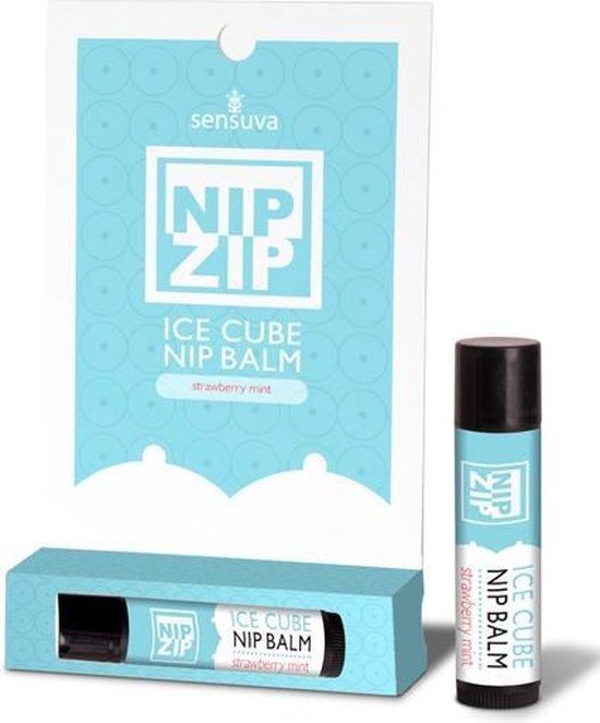 Sensuva Nip Zip Aardbei Mint Stimulerende Gel 4 ml