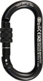 Kong Oval Screw Eenvoudige ovale karabiner zwart