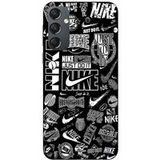 Nike Coque Pour Samsung Galaxy S23 FE air logo Graffiti Noir et blanc Maniacase