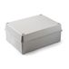 FAMATEL Waterdichte behuizing IP55 | drukdeksel | zonder kegel | 310x240x125 | grijs