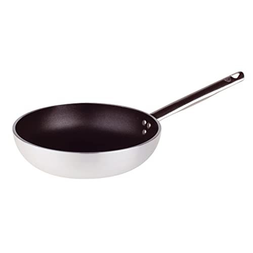 Pentole Agnelli ALSA2111BS40 Platina Pannen Verzonken Hoge Springpan, Aluminium, 40 cm