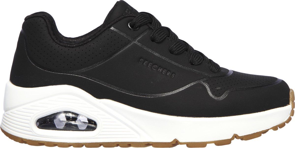 SKECHERS Uno-Stand On Air Jongens Sneakers - Black - Maat 33