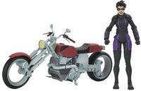 NECA Teenage Mutant Ninja Turtles (The Last Ronin The Lost Years) Action Figure Casey Marie met Last Ronin Motorcycle 18 cm Action Figuur