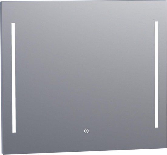 BRAUER Pyrite Spiegel - 80x70cm - Rechthoekig - LED - Dimbaar - Touch