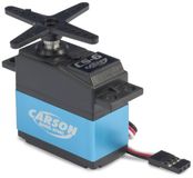 Carson CS-6-aansluiting 6 kg/JR-accessoires voor op afstand bestuurbare auto's, servomotor, krachtige besturing en servo-, modelbouw, 500502036, blauw